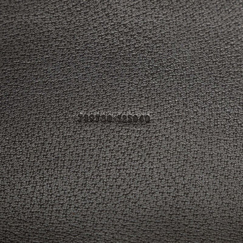 Gucci GG Marmont Double Tote Shoulder Bag Black Leather — view 6