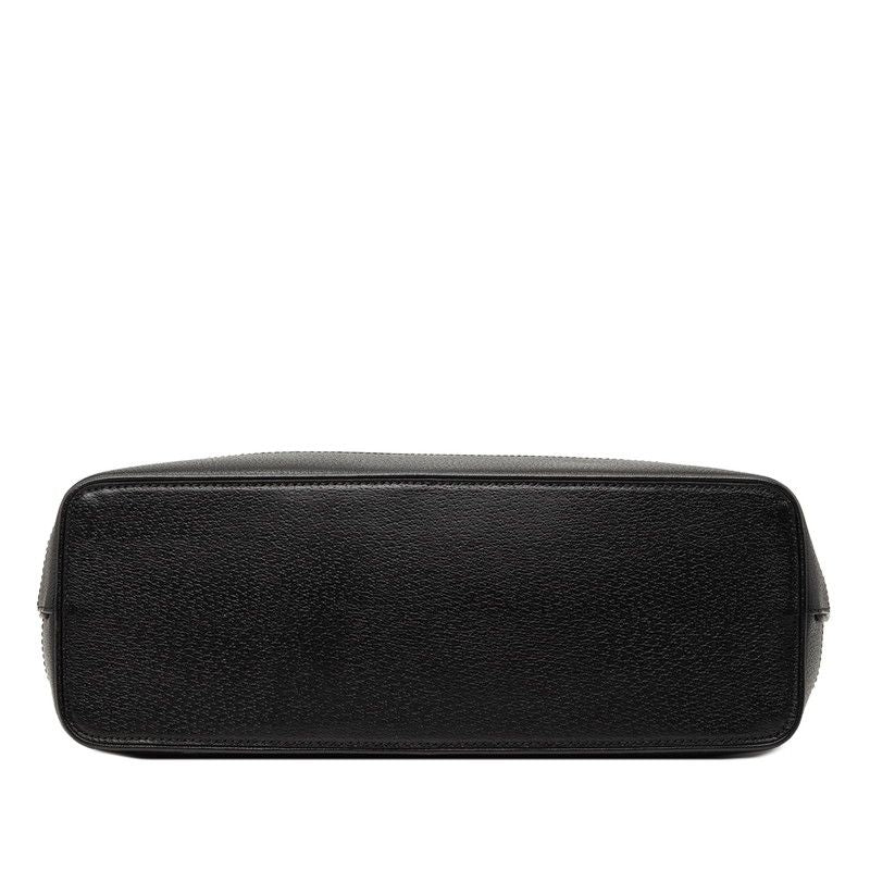 Gucci GG Marmont Double Tote Shoulder Bag Black Leather — view 3