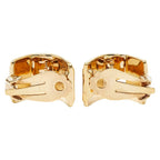 Hermes Enamel Gold Multicolor Plated Earrings — view 3