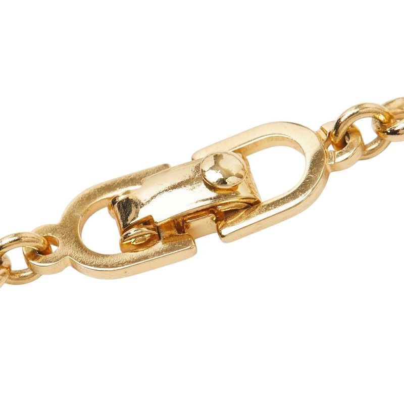 Dior Chain Necklace Gold Plated — view 4