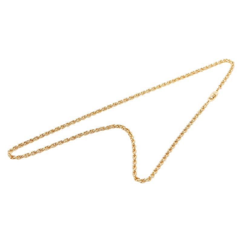 Dior Chain Necklace Gold Plated — view 3