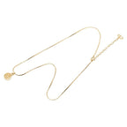 Dior CD Logo Gold Plated Necklace — view 4