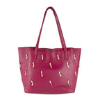Loewe Handbag Leather Red Wine — view 3