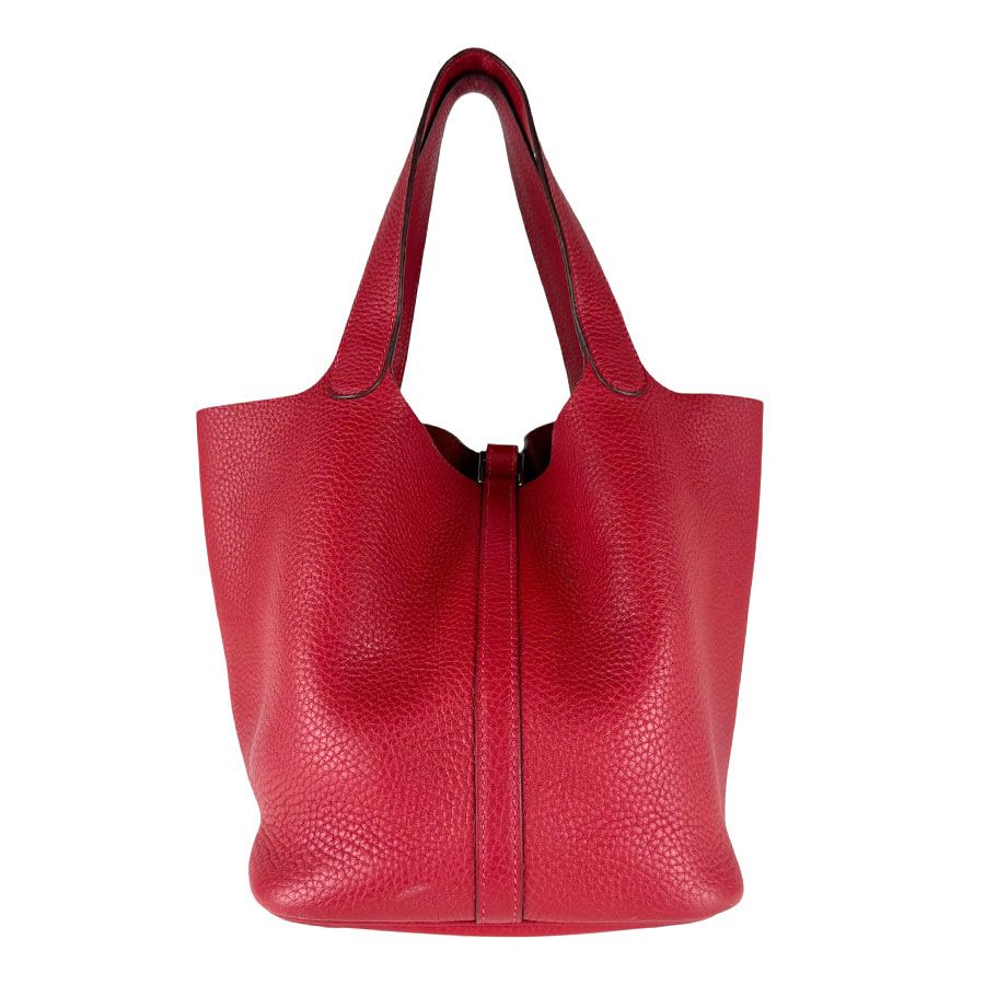 Hermes Handbag Picotin Lock PM 22 Rouge Kazak — view 3
