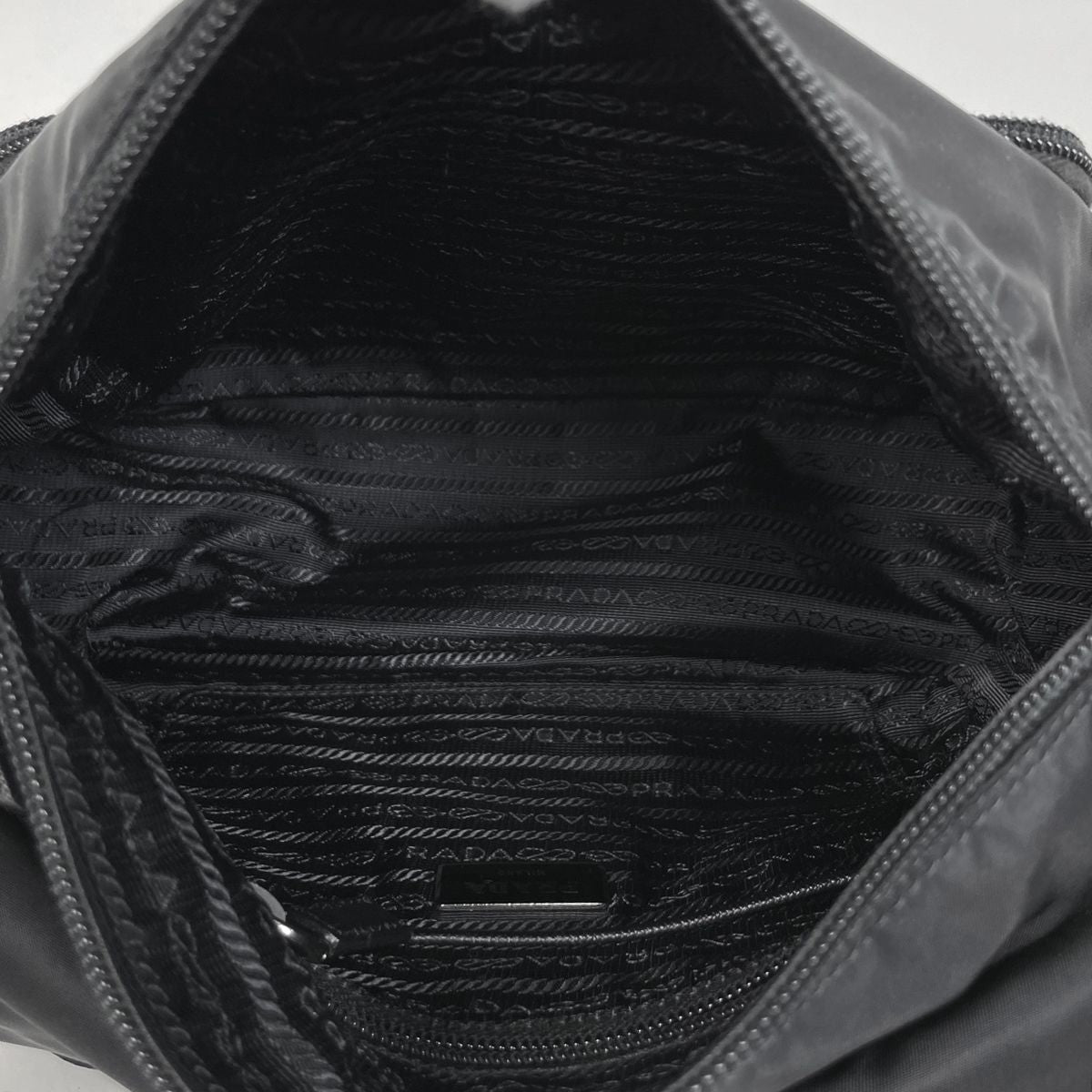 Prada Shoulder Bag Nylon Nero — view 6