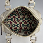 Gucci Guccissima Handbag Mini Boston Leather Ivory — view 8