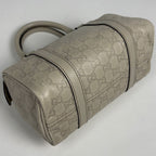 Gucci Guccissima Handbag Mini Boston Leather Ivory — view 2