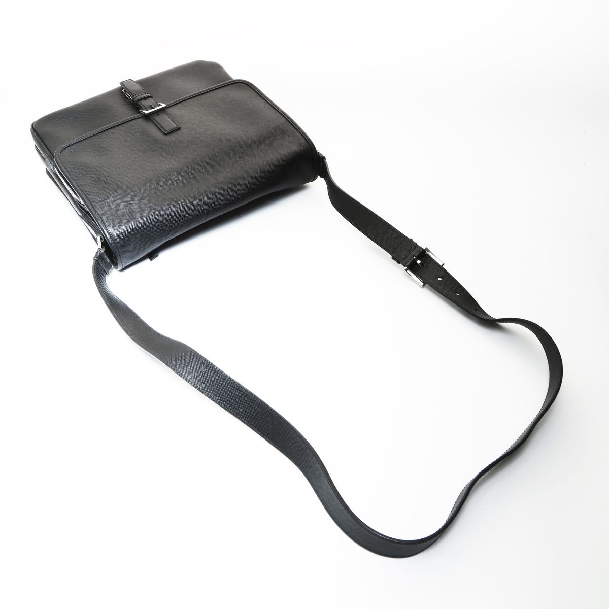 Prada Shoulder Bag Saffiano Leather — view 9
