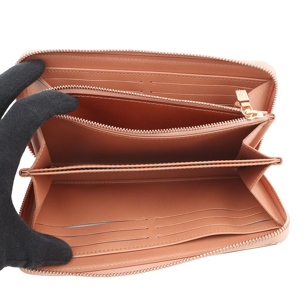 Louis Vuitton Wallet Monogram Zippy LV Ski Copper — view 4