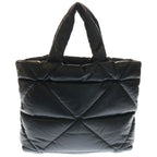 Prada Padette Quilted Nappa Leather Tote Black — view 2