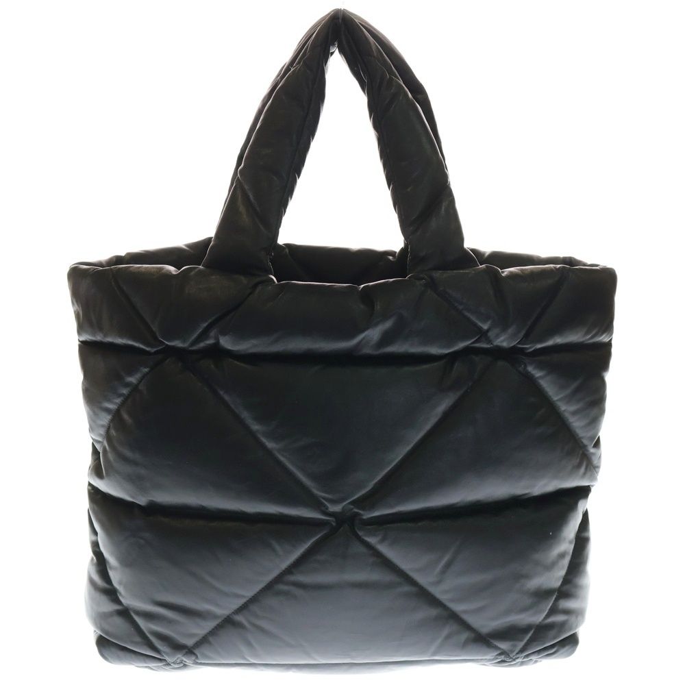 Prada Padette Quilted Nappa Leather Tote Black — view 2