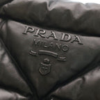 Prada Padette Quilted Nappa Leather Tote Black — view 6