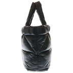 Prada Padette Quilted Nappa Leather Tote Black — view 3