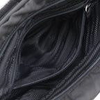 Prada Mini Boston Nylon Black Handbag — view 7