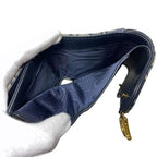Dior Trifold Wallet Navy Blue — view 4