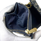 Dior Trifold Wallet Navy Blue — view 5