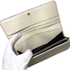 Loewe Bifold Wallet Beige Repeat Anagram — view 8