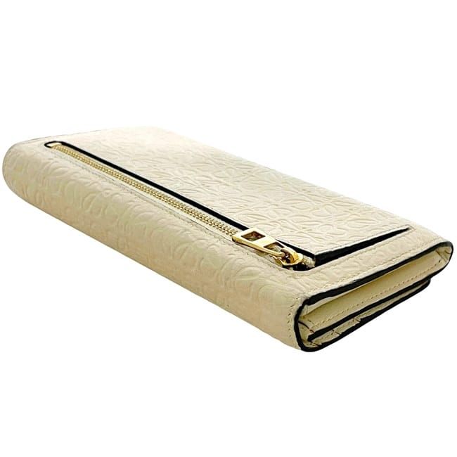 Loewe Bifold Wallet Beige Repeat Anagram — view 3