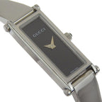 Gucci Stainless Steel Quartz Analog Display Black Dial Watch — view 3