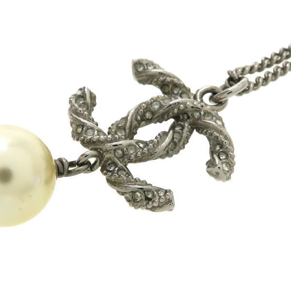 Chanel Necklace Silver — view 4
