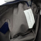 Bottega Veneta Intrecciato Leather Pouch Multi Case Cosmetic Navy Blue — view 8