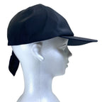 Dior Cap Hat Ribbon Logo Wool Black — view 4