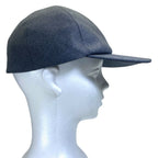 Dior Cap Hat Ribbon Logo Wool Gray — view 4