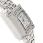 Hermes Watch Mini Diamond SS White Shell — view 6