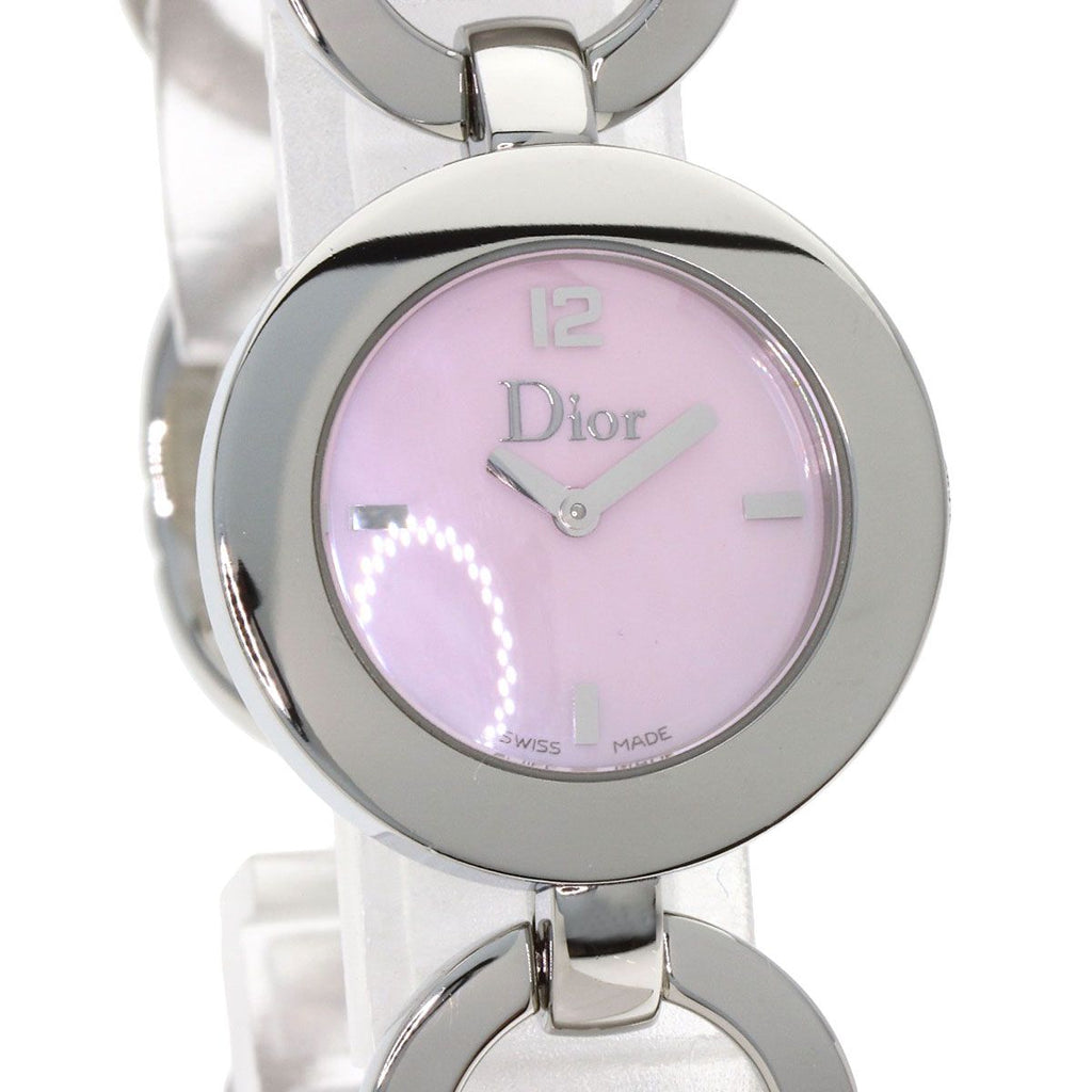 Dior Maris Watch SS Pink Shell — view 4