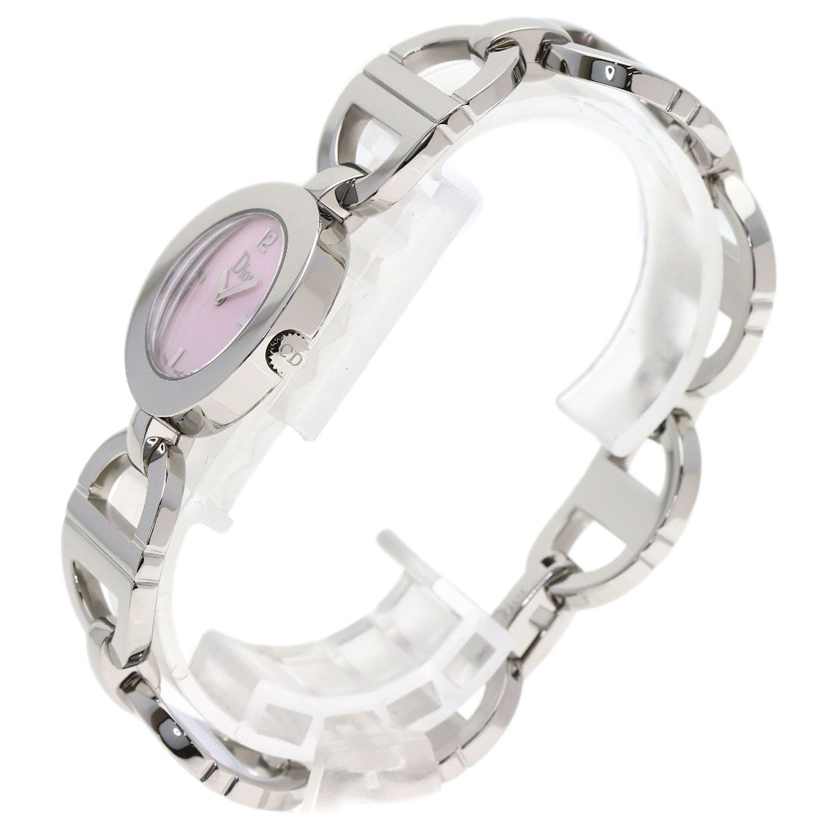 Dior Maris Watch SS Pink Shell — view 2