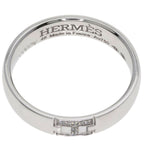 Hermes Hella Cles Diamond 49 Ring 18K White Gold — view 6