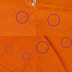 Hermes Shawl Scarf New Libris Cashmere Silk Orange — view 9