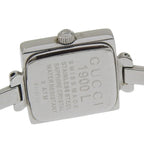 Gucci Stainless Steel Quartz Analog Display Black Dial Watch — view 7