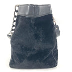 Chanel Shoulder Bag CC Logo Calf Hair Black — view 4
