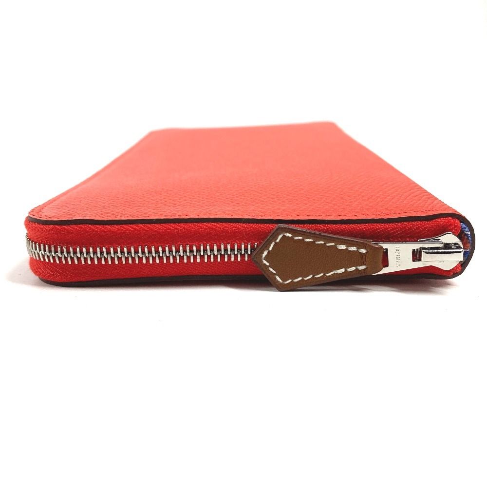 Hermes Wallet Azap Long Silk in Capucines Orange — view 3
