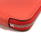 Hermes Wallet Azap Long Silk in Capucines Orange — view 6