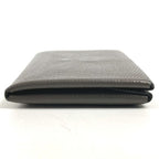 Hermes Bifold Wallet Calvi Duo Chevre Etain Gray — view 4