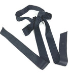 Chanel Headband CC Logo Silk Black — view 2