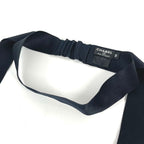 Chanel Headband CC Logo Silk Black — view 8