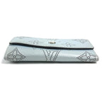 Louis Vuitton Key Case Multicles 4 Monogram Mahina Leather Holder Blue Nuage — view 5