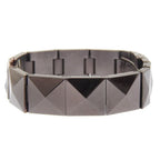 Fendi Pyramid Stainless Steel Quartz Analog Display Brown Dial Watch — view 4