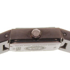 Fendi Pyramid Stainless Steel Quartz Analog Display Brown Dial Watch — view 6