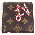 Louis Vuitton Note Cover Pad Pouch Monogram Canvas Brown X Red — view 2