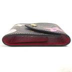 Louis Vuitton Note Cover Pad Pouch Monogram Canvas Brown X Red — view 3