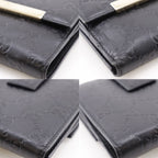Gucci GG Guccissima Leather Black Bifold Wallet — view 4