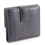 Gucci GG Guccissima Leather Black Bifold Wallet — view 3
