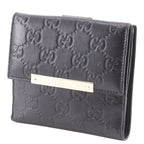 Gucci GG Guccissima Leather Black Bifold Wallet — view 2