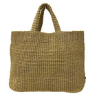 Prada Tote Raffia Natural Yellow — view 2