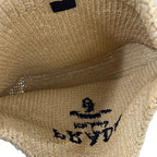 Prada Tote Raffia Natural Yellow — view 9