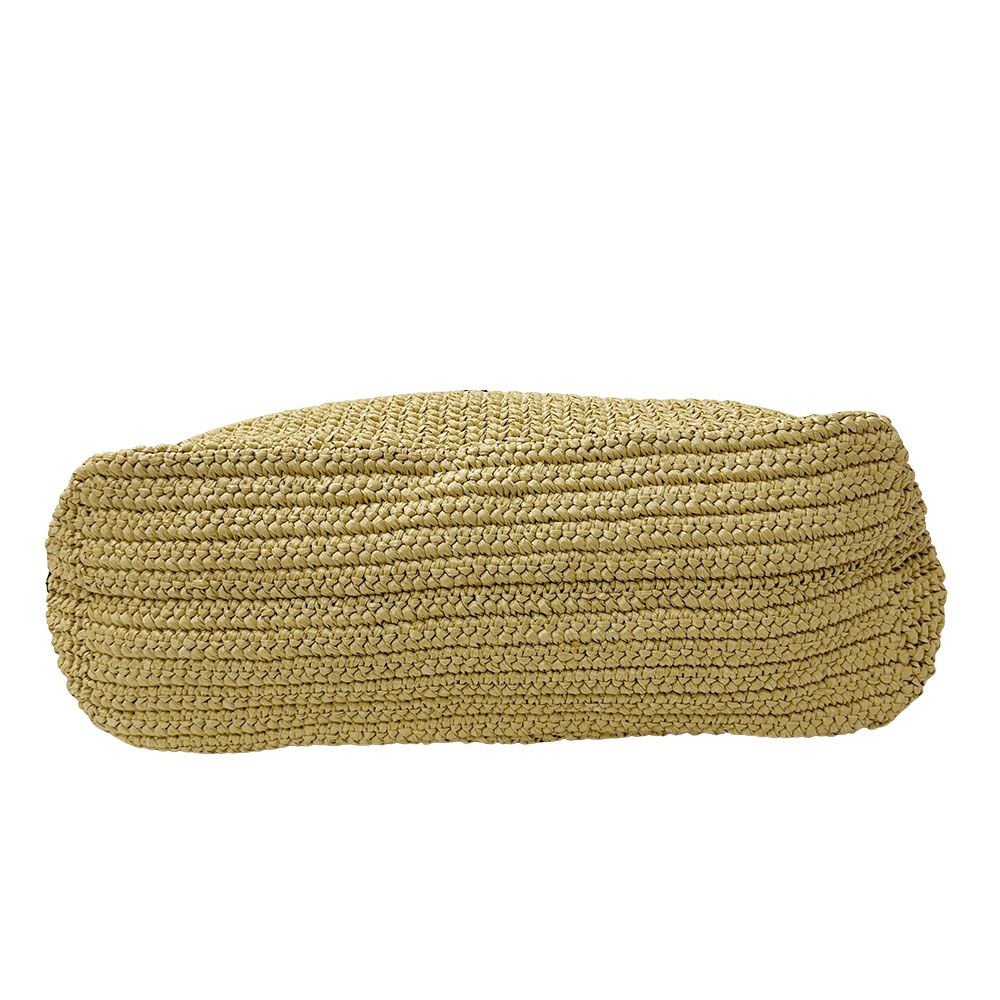 Prada Tote Raffia Natural Yellow — view 3